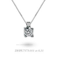 Collana Donna Oro Donna Luce in Oro bianco Diamante DHPL7173.011